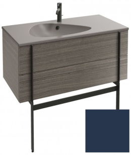 Тумба под раковину Jacob Delafon Nouvelle Vague 100 см, EB3032-S06, цвет - темно-синий сатин