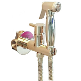 Фото Гигиенический душ Webert Elio EL870301010 цвет золотой