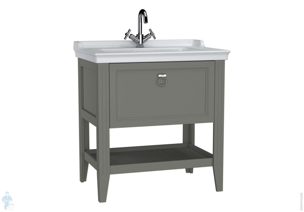 Раковина 79,5 см Vitra Valarte (7802B003-0001) белый
