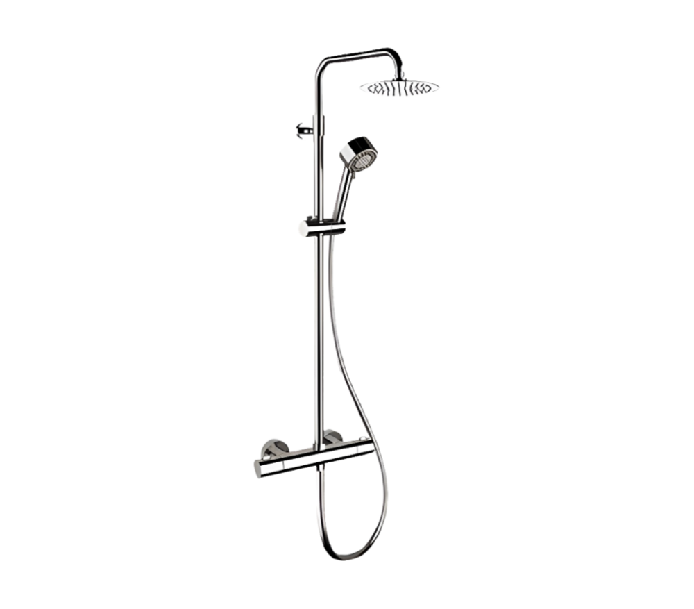 Фото Душевая система термостатическая Remer EQ32AUFM20