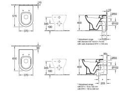 Унитаз Subway 6607 1001 (6607 10 01)