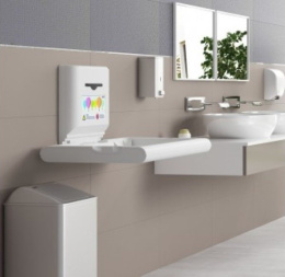 Пеленальный столик Mediclinics BabyMedi (CP0016H) белый