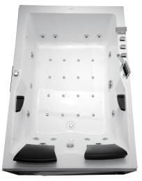 Фото Акриловая ванна 181x121 Gemy (G9061 K L), прямоугольная