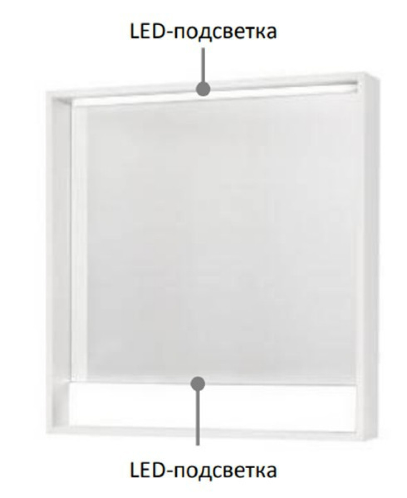 Зеркало Aquaton Капри 80 1A230402KP010