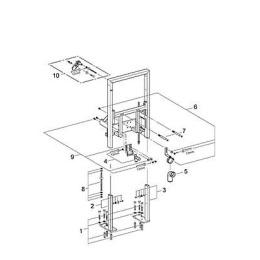 Инсталляция Grohe Rapid SL 38583 для биде, усиленная