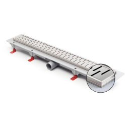 Фото Душевой лоток с рамкой Paini CH850MN хром