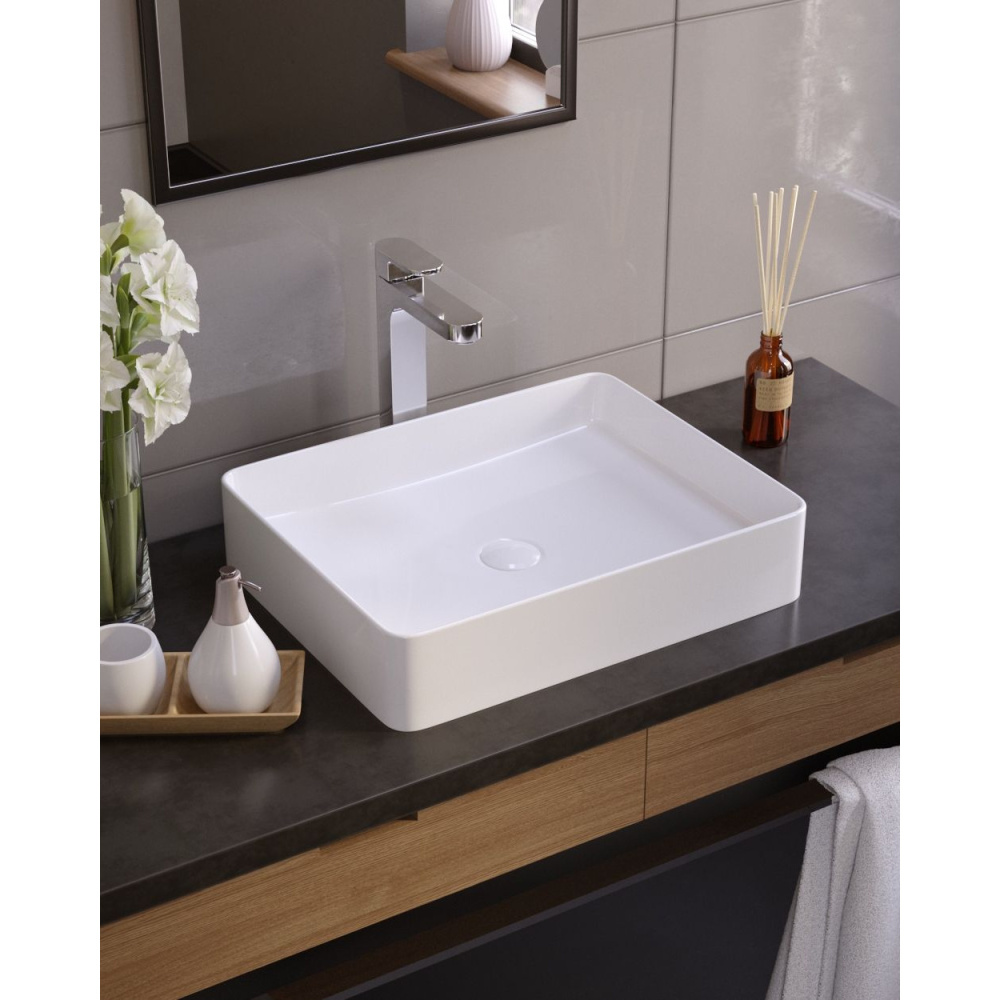 Раковина Koller pool Kvadro 510x405 (KR-0510-WB)