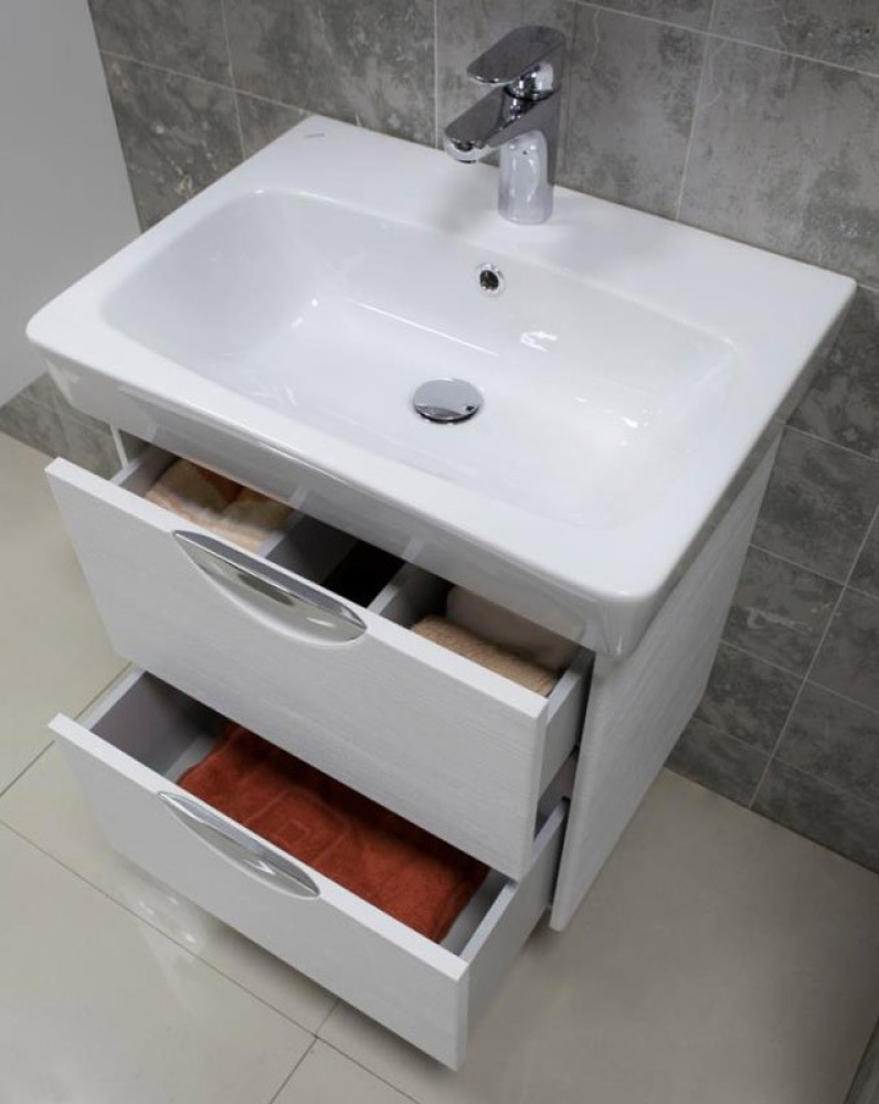 Тумба под раковину Aquaton Сильва 60 дуб макиато 1A211801SIW50