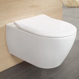 Фото Унитаз подвесной Villeroy&Boch Subway 2.0 5614R2R1 безободковый