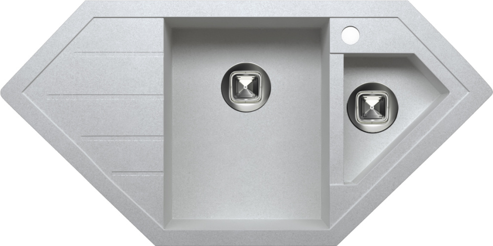 Раковины для кухни Кухонная мойка TOLERO R-114 (R-114 №001 (Сер. мет))