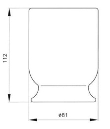 Стакан Nicolazzi Classic 6002 D, с узором