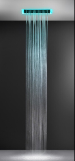 Фото Душевая система Gessi Afilo 57401#279, белый матовый