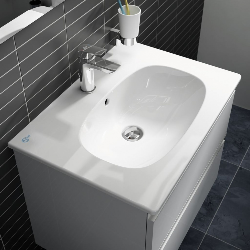 Фото Раковина Ideal Standard Tesi Vanity 60 см, белый, T3510V1