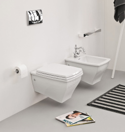 Унитаз подвесной ArtCeram Blues (BUV001 01 00) белый