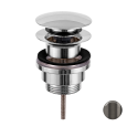 Донный клапан универсальный 1”1/4 Remer 905CCR114GM оружейная сталь PVD