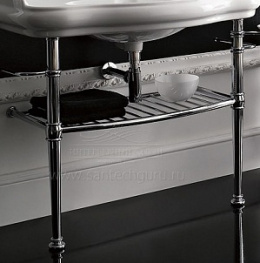 Металлическая структура Консоль под раковину Kerasan Retro 730090+ с раковиной