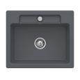Villeroy & Boch SILUET 60 S 334601I4 Кухонная мойка 600 x 220 x 510 мм (цвет графит)