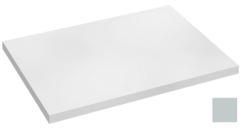 Фото Столешница без выреза под раковину Jacob Delafon Odeon Rive Gauche 60 см, EB2597-M50, цвет голубой ш