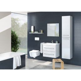 Подвесной унитаз безободковый Villeroy&Boch Avento 5656 RS с крышкой-сиденьем Slimseat, микролифт