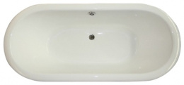 Чугунная ванна Magliezza Patricia 168x76.5 см (PATRICIA WH)