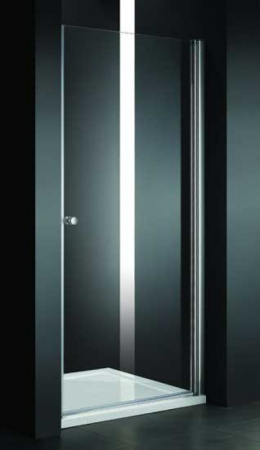 Душевая дверь Cezares ELENA-W-B-1-90-Cr-L-(-R), профиль хром, стекло прозрачное/матовое