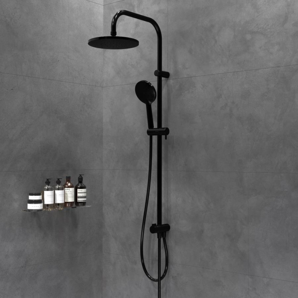 Душевая система со смесителем Damixa Orgin Bit (408771430) черный