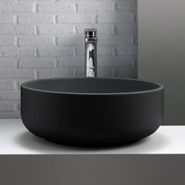 Фото Kerasan Ciotola 430231 Раковина накладная С2 D46см, H17 см, без отверстия под смеситель, без перелив