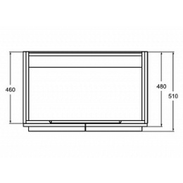 Ideal Standard Daylight 80 светлый дуб