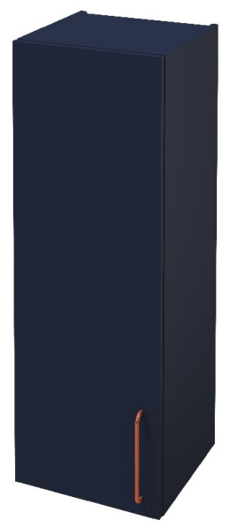 Фото Шкаф-пенал Jacob Delafon Odeon Rive Gauche 40 см, EB2571G/D-RX-G98, цвет тёмно-синий глянцевый, ручк