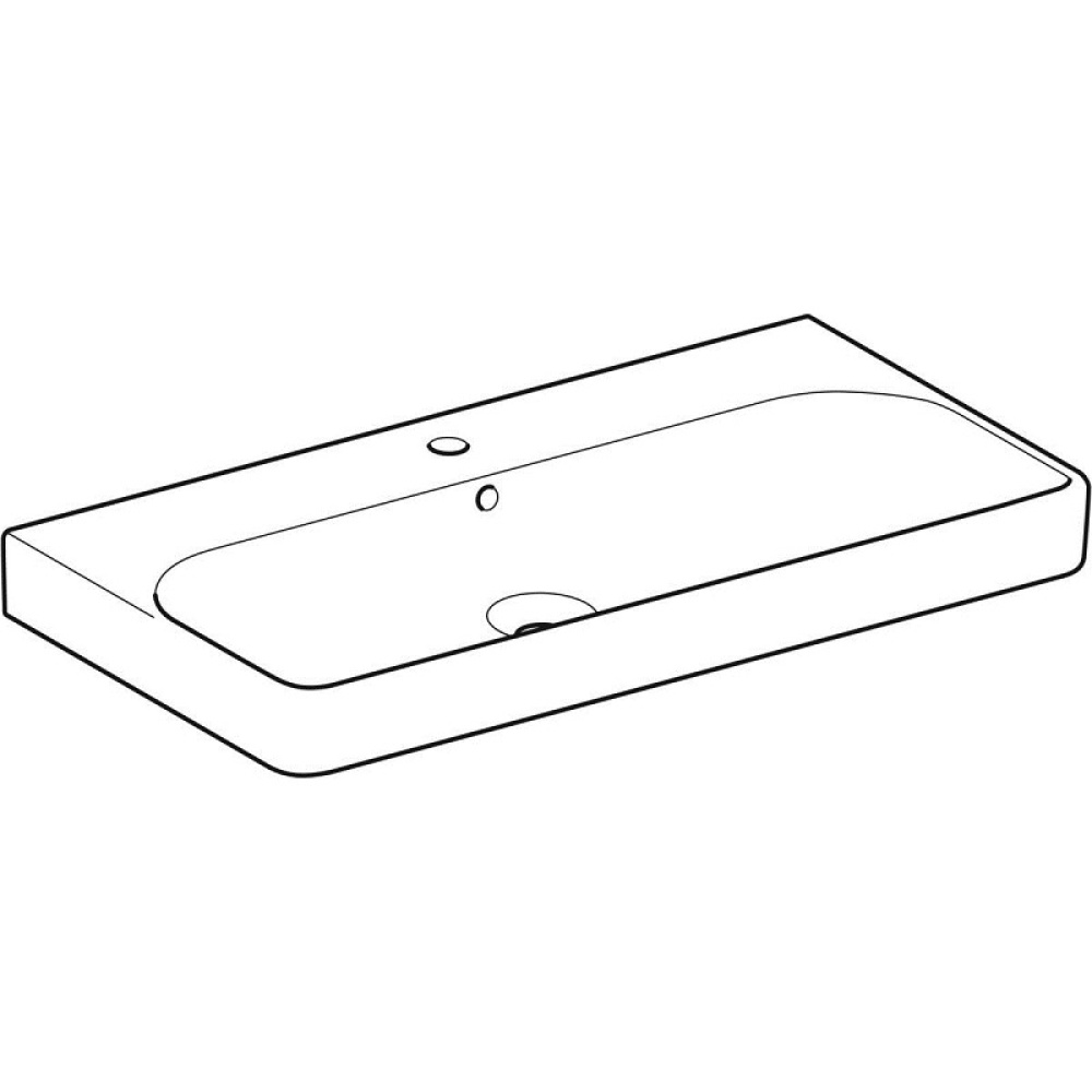 Фото Раковина подвесная Geberit Smyle Square 500.251.01.1