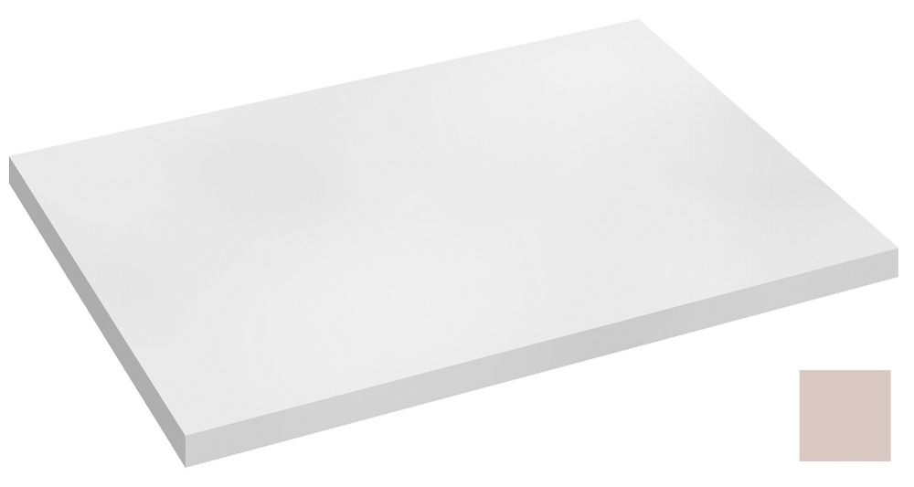 Фото Столешница без выреза под раковину Jacob Delafon Odeon Rive Gauche 60 см, EB2597-M78, цвет пыльная р