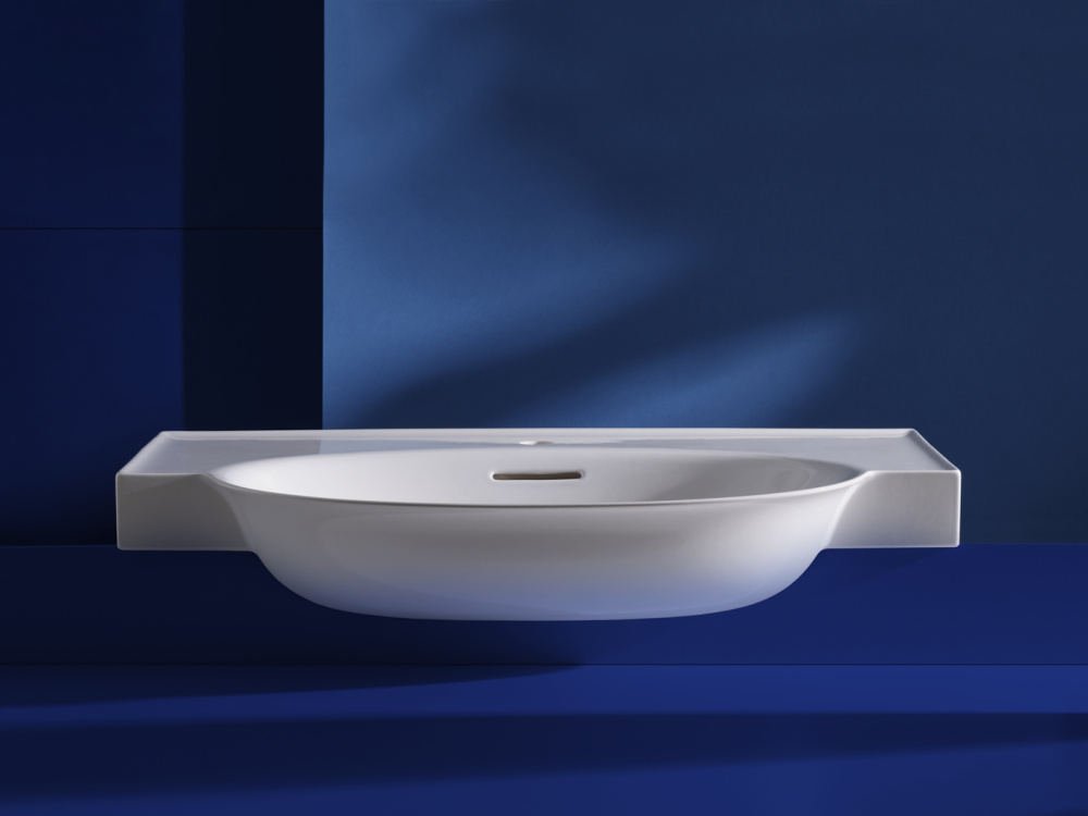 Раковина Laufen New Classic 8.1385.3.000.109.1 60 х 48 х 16.5 см, SaphirKeramik, без отверстия, белы