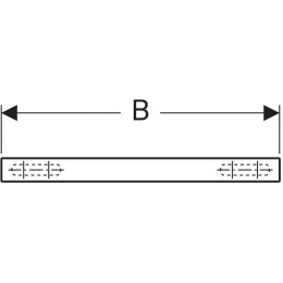 Geberit iCon 840339000 Полочка, мебельная