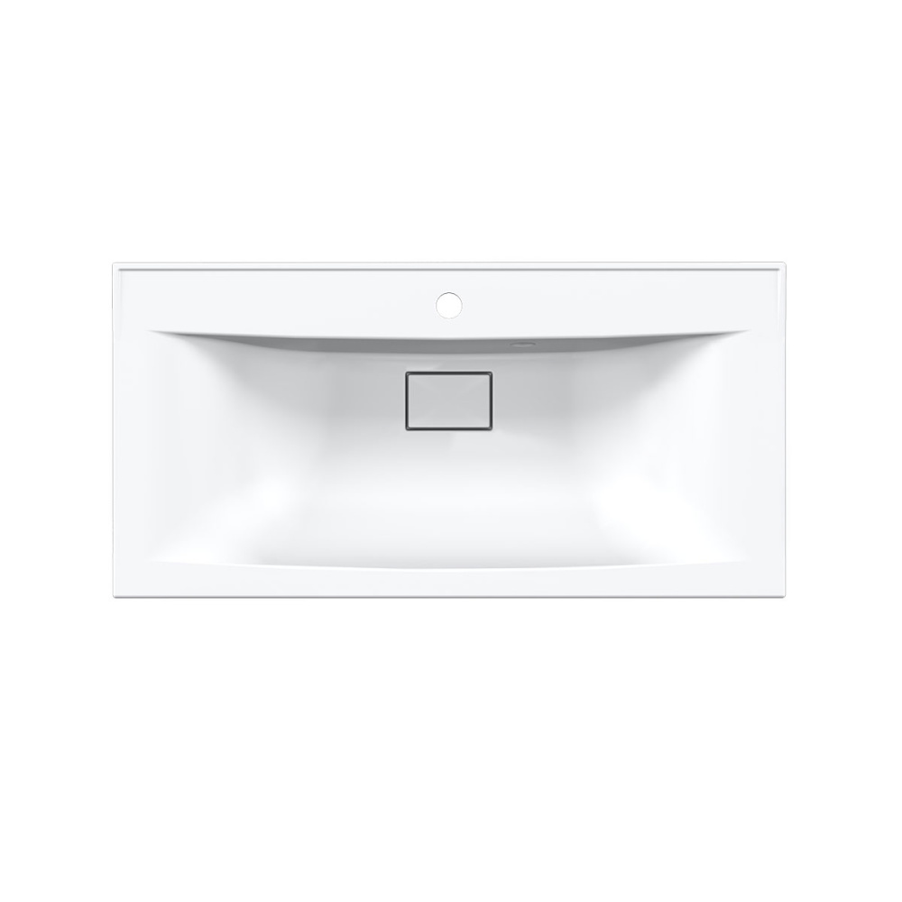 Фото Раковина из искусственного камня Vincea (VCB-3M900W) белый