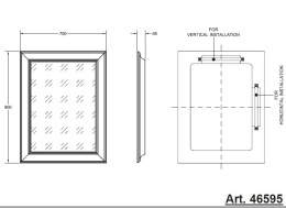 Фото Зеркало Gessi Eleganza (46595#520)