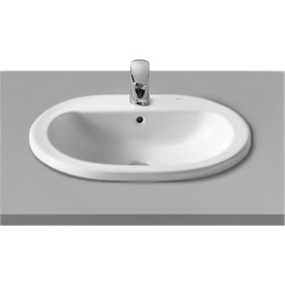 Раковина встраиваемая 56 см Roca Coral (327898000) белый