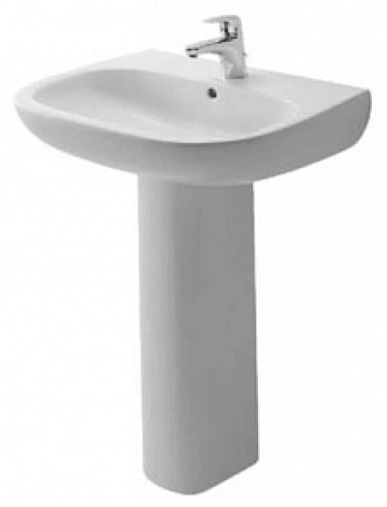 Раковина 55 см Duravit D-Code 23105500002, белый