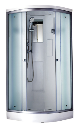 Фото Душевая кабина 90x90x225 Timo (T-5509) установка возможна, акрил, Поддон низкий