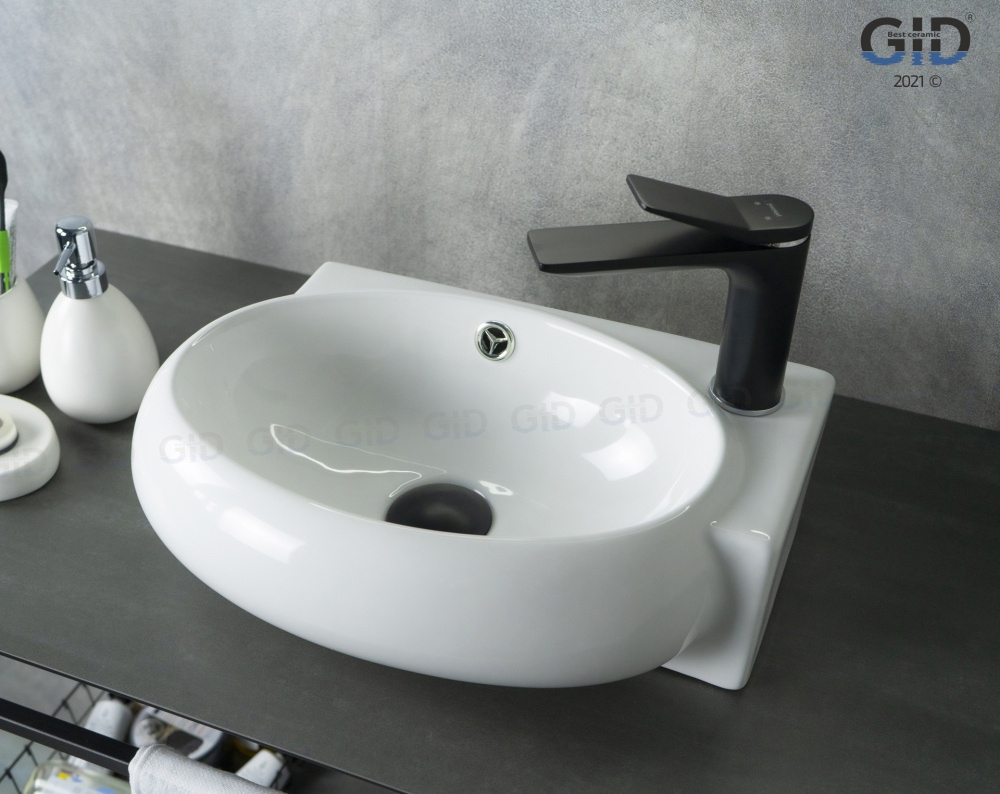 Фото Раковина подвесная Gid N9100L (Чаша слева)