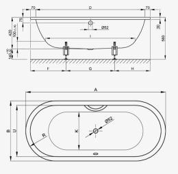 Фото Ванна стальная Bette BetteStarlet Flair Oval 8773-000 AR 168*73 с антислипом, цвет-белый