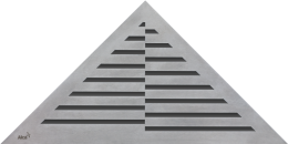 Фото Решетка водосточная треугольная AlcaPlast Time