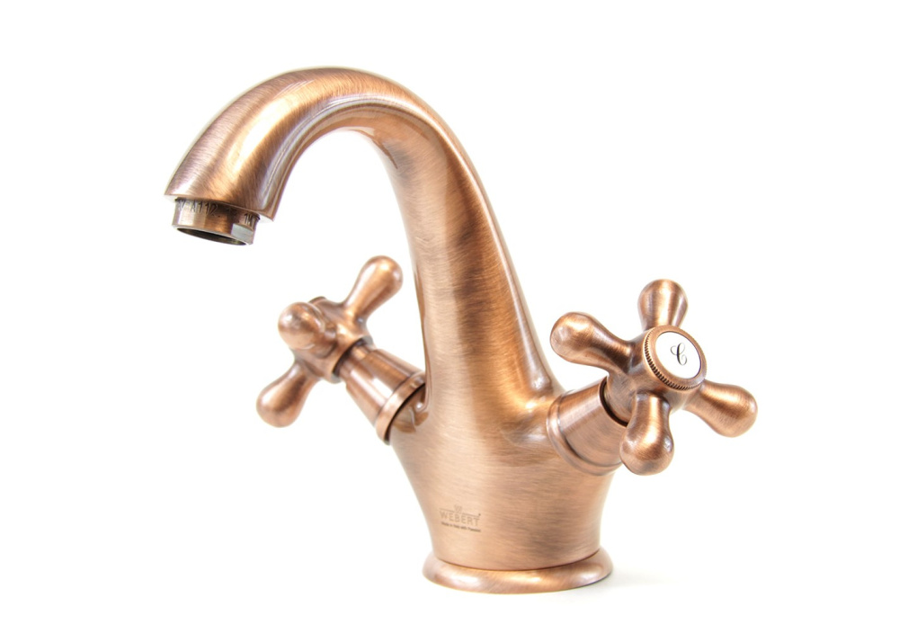 Фото Смеситель для раковины Webert Armony AM700102060, медь