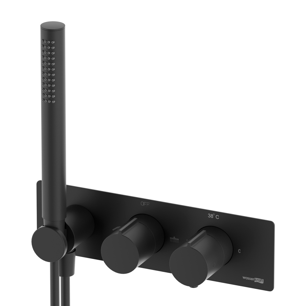 Фото WasserKRAFT Elbe 7488 Встраиваемый смеситель для душа с гигиенической лейкой