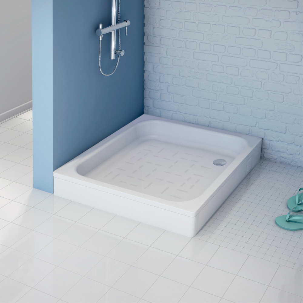 Фото Душевой поддон стальной "Koller Pool" 900x900 CF901200E