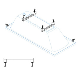 Фото Универсальный комплект ног Cezares LEG-KIT-150 для прямоугольных акриловых ванн