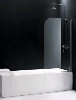 Фото Шторка на ванну Koller Pool Aqua line одноэлементная 750x1300 мм стекло 5мм (MP93)