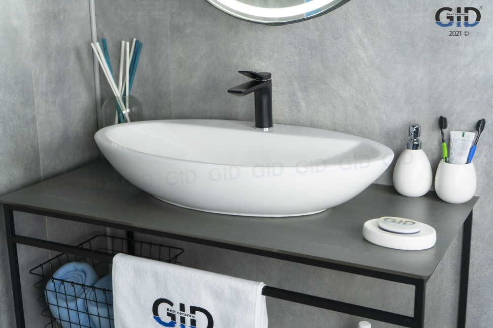 Фото Раковина накладная Gid N9435