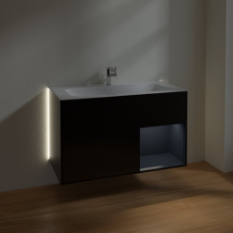 Villeroy Boch Finion G040HGPD Тумба под раковину 996х498 мм (midnight blue matt/black matt)