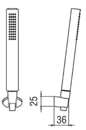 Душевой гарнитур Nobili (AD146/38CR)