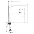 Смеситель для раковины Hansgrohe Metris (31184000) хром